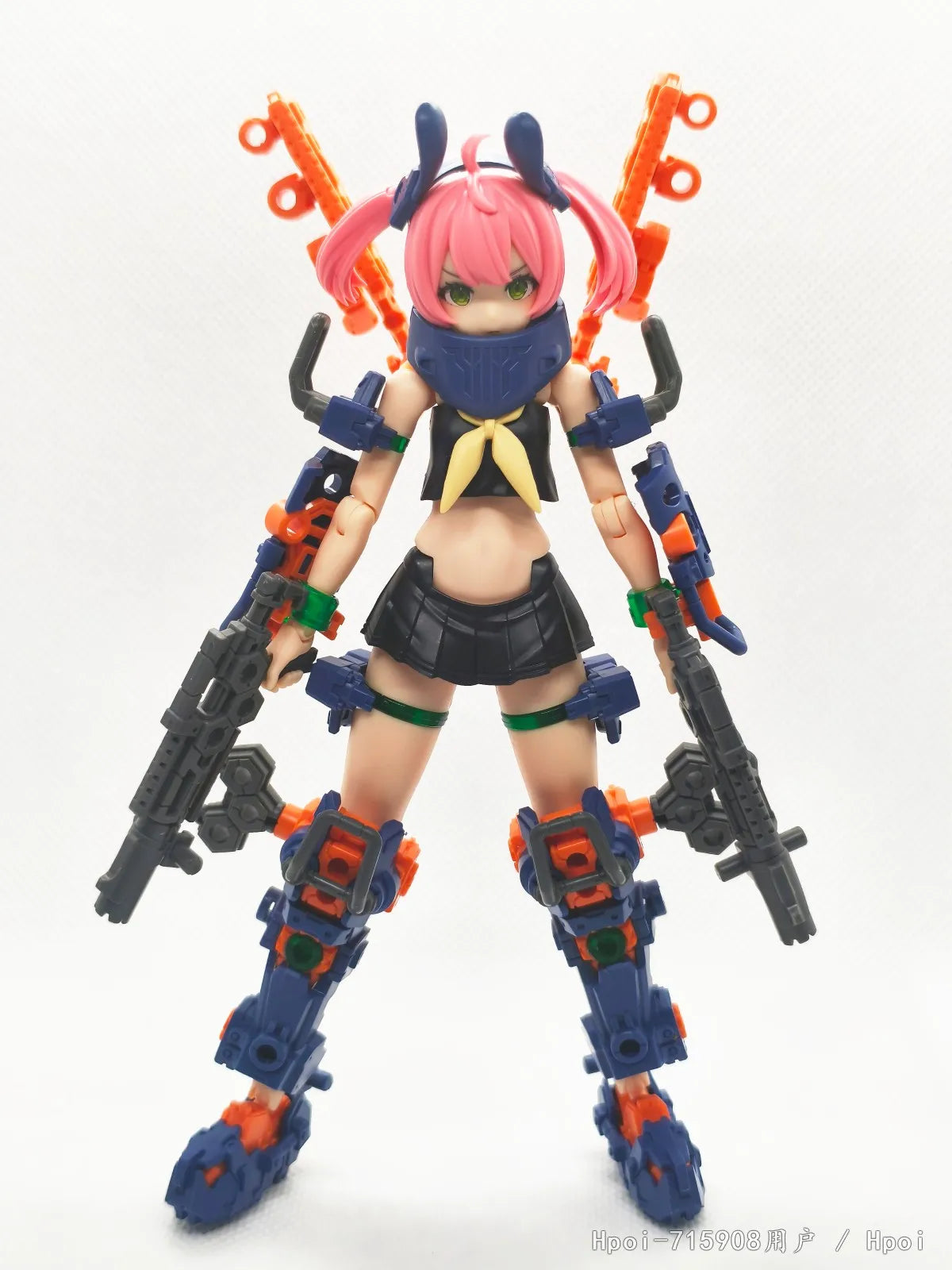 New In Stock KOTOBUKIYA MEGAMI DEVICE 22.1 BUSTER DOLL GUNNER MIDNIGHT FANG Anime Action Figure Assembly Model Toys Collection