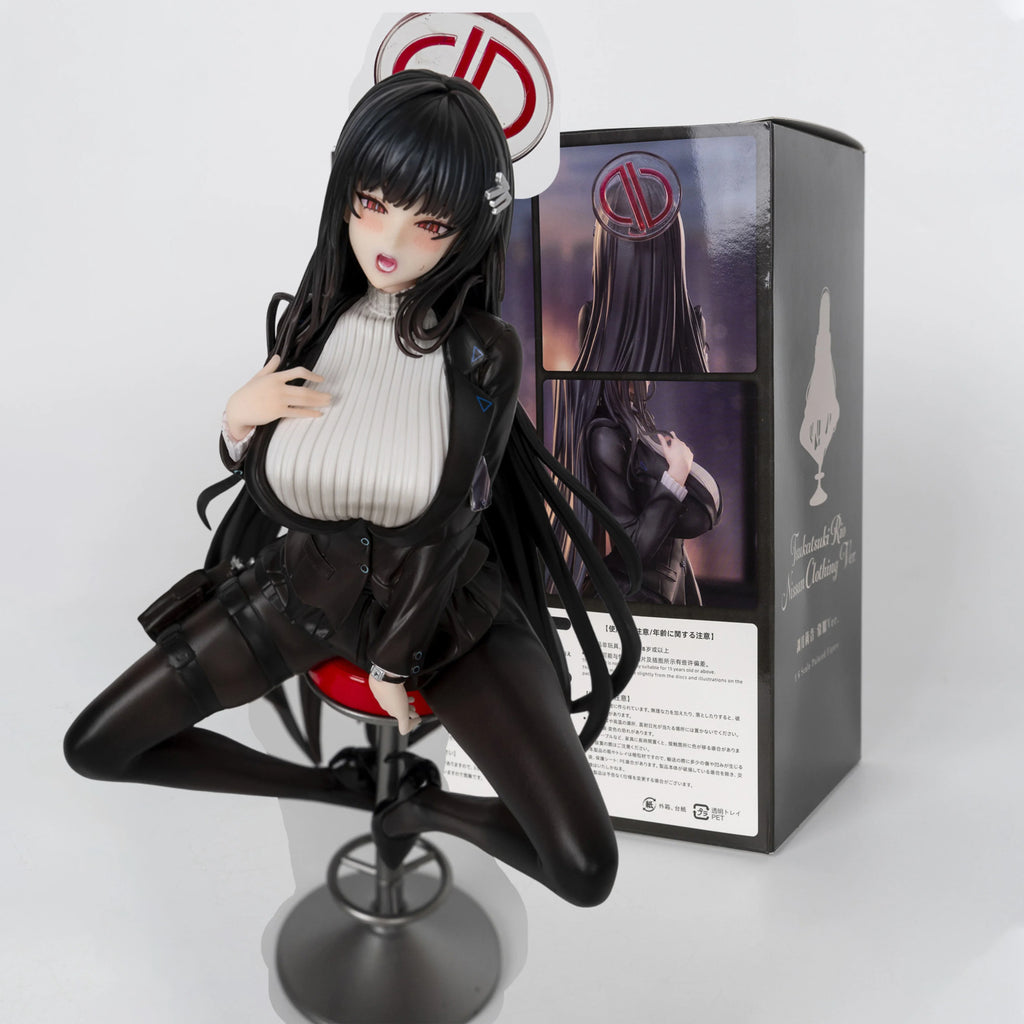 25cm Blue Archive Figures Tsukatsuki Rio Figure Sexy Girl Tsukatsuki Anime Figurine Pvc Models Statue Collection Kids Toys Gifts