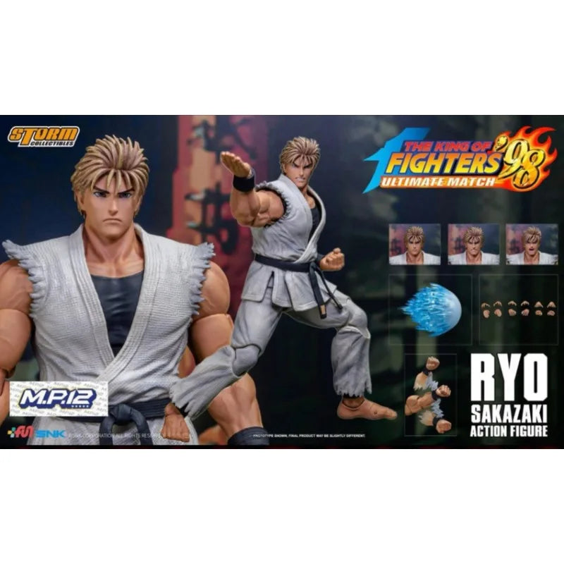 New Storm Toys Original 1/12 KOF King of Fighters 98 Ryo Sakazaki Game Mobile Doll Model Handmade Toy Gift Collection in Stock