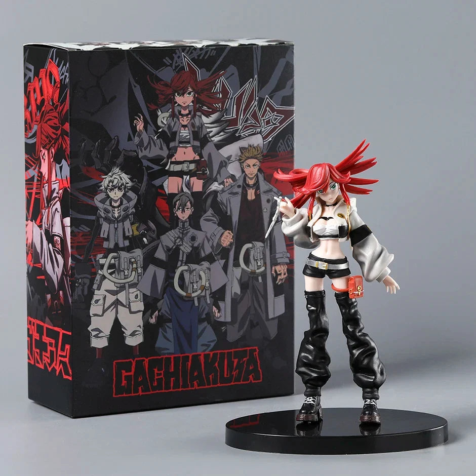 GACHIAKUTA Zanka Enjin Riyo Rud Anime Model Collectible Figure Toy Doll