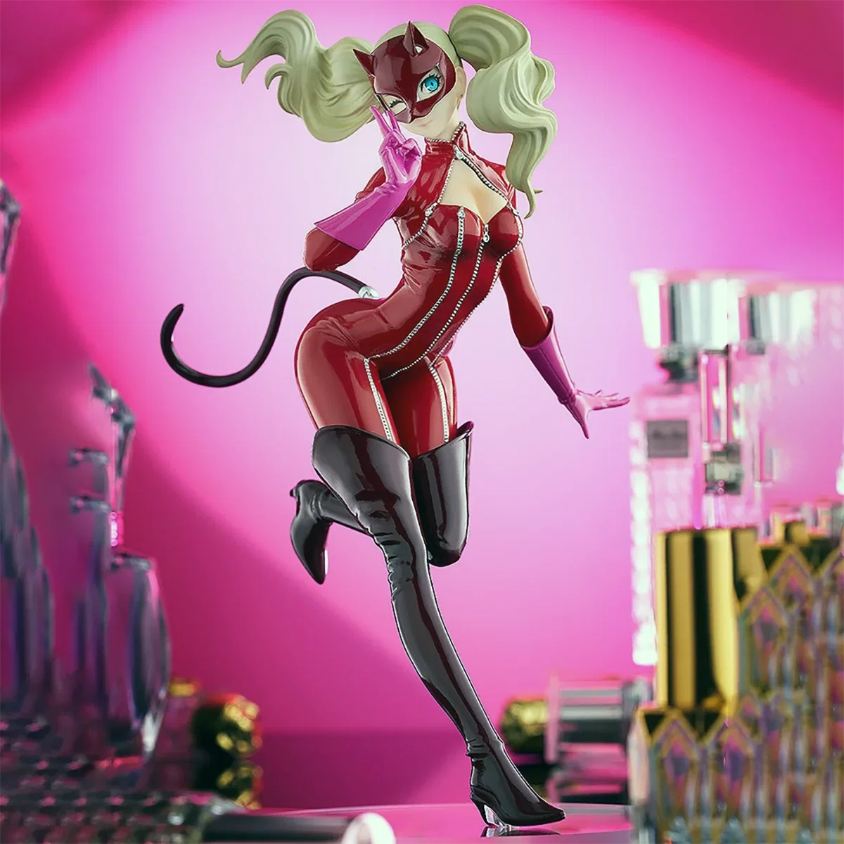 100% Original Good Smile Company Pop Up Parade Persona 5 The Royal Takamaki Anne Panther Collection Series Anime Figure