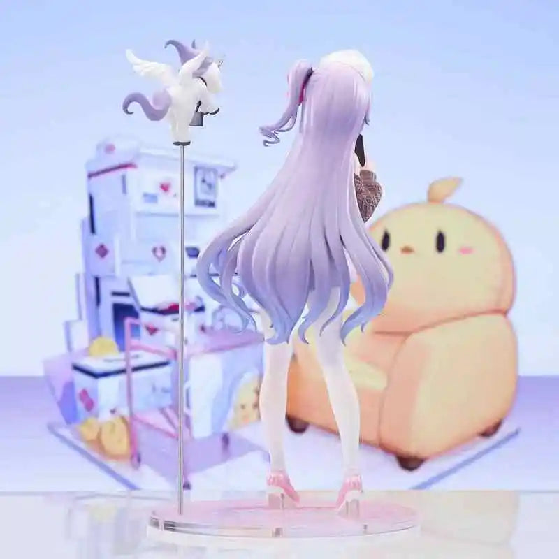 in stock Azur Lane APEX TOYS Unicorn Angel's care time Original genuine PVC Action Anime Figure Model Toys Figure