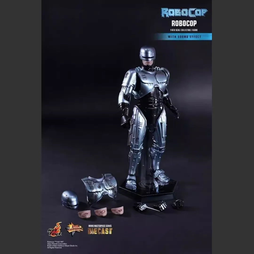 Original HotToys 1/6 MMS202-D04 Robocop Alloy Diecast Single Version Action Figure Model Toys 12 inches