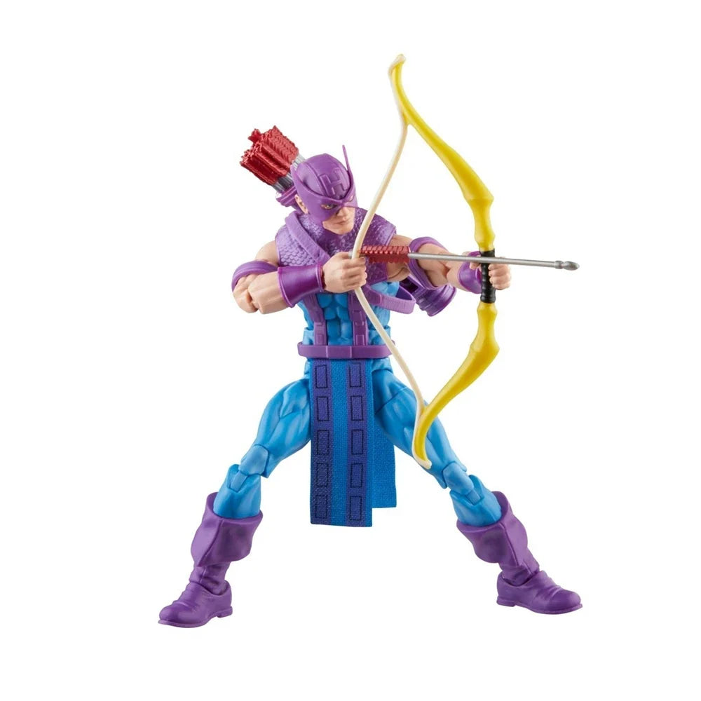 Hasbro Marvel Legends The Avengers 60th Anniversary Hawkeye with Sky-Cycle 6-Inch Action Figure and Vehicle Toy Birthday Gift