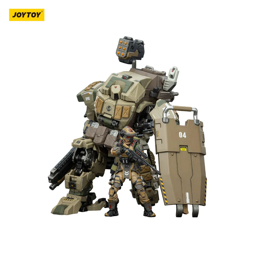 JOYTOY Dark Source 1/25 Actionfiguren APOC Series Bedrock Albus Standard-Kampf-Mech