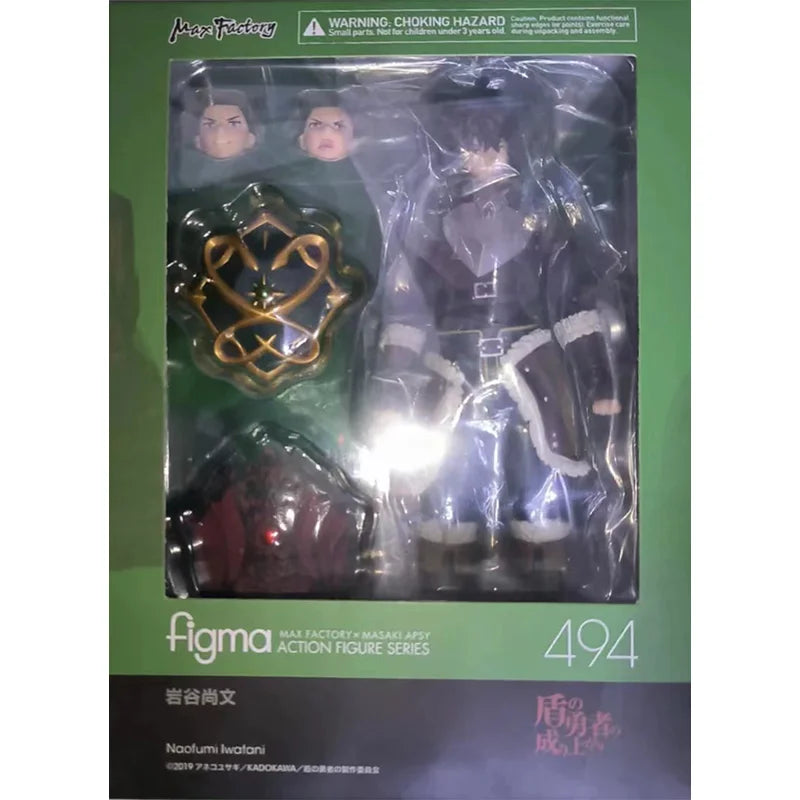 100% Original Figma 494 The Rising Of The Shield Hero Season 2 Naofumi Iwatani DX ver. In Stock Anime Action Figures Model Toys