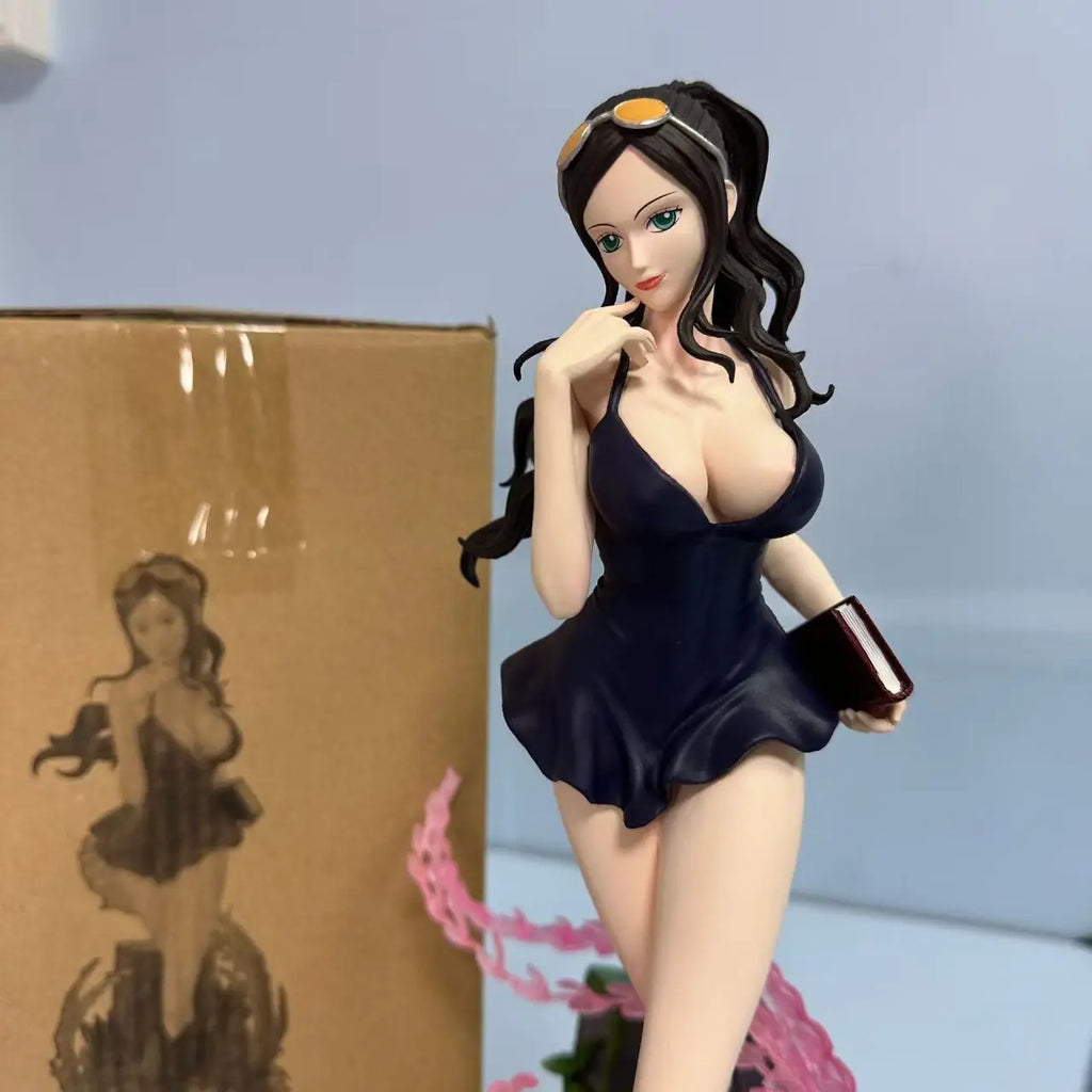 36cm Hf One Piece Nico Robin Standing Anime Girls Figure Model Statue Boys Collection Desktop Doll Decoration Ornament Toy Gift