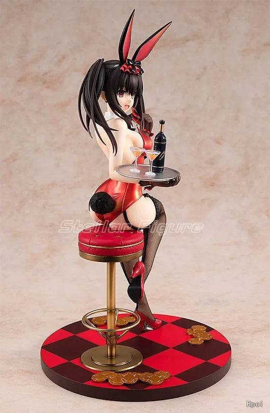 【SF】In Stock Original KADOKAWA KDcolle Date A Live Kurumi Tokisaki 1/7 Scale Figures Model Collection Anime