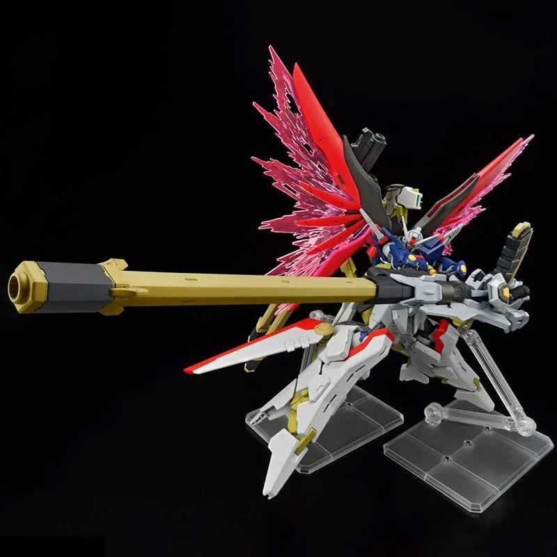 Bandai Genuine HG DESTINY GUNDAM SpecII & ZEUS SILHOUETTE Anime Action Figure Robot Collectible Assembly Model Toy Gift Children