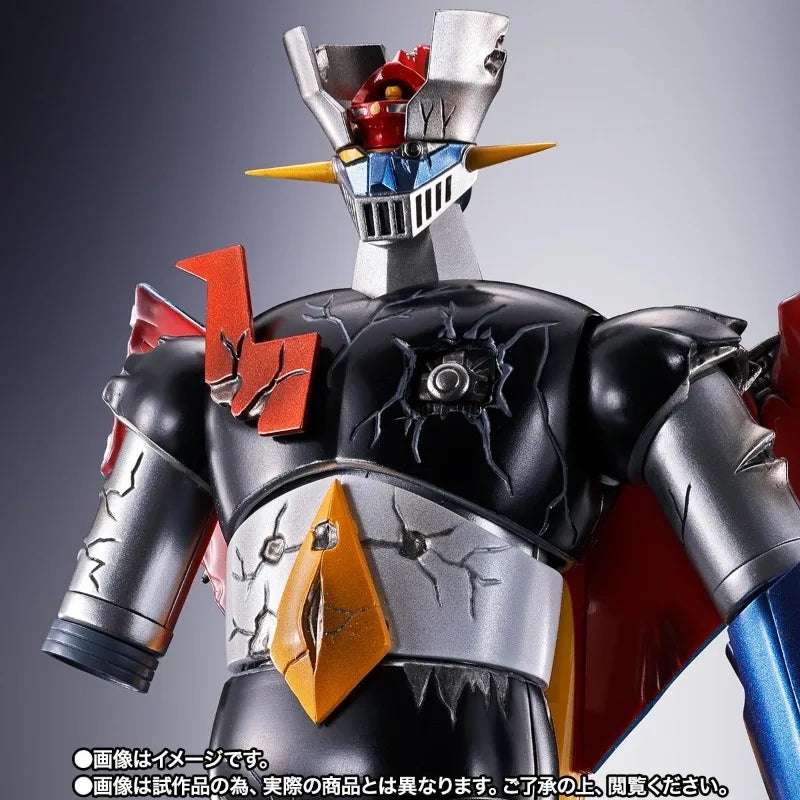 Original Bandai in Stock SOUL OF CHOGOKIN GX-105D Mazinger Z -KAKUMEI SHINKA- DAMAGE VERSION Anime Action Figures Toys Model Kid