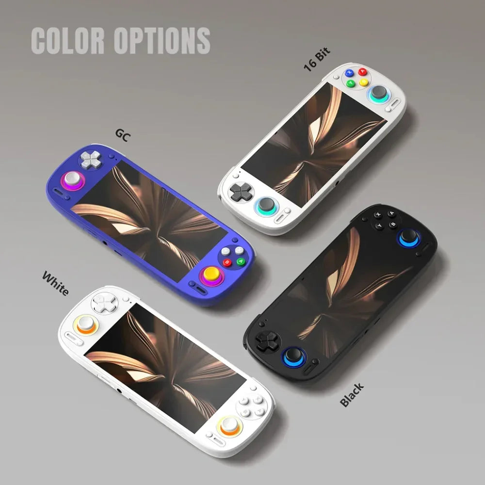 Retroid Pocket 5 Retro Handheld Game Console Video Game Consoles RP5 SD865 8+128G Android 13 5.5 Inch RP5 Screen 512G PS2 Gift