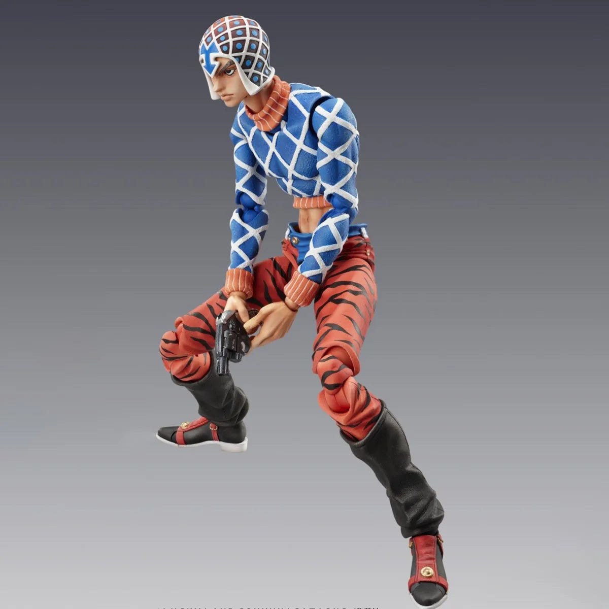 100% Original in Stock Medicos Entertainment Super Action Statue (#34) Jojo No Kimyou Na Bouken Guido Mista Collection Series