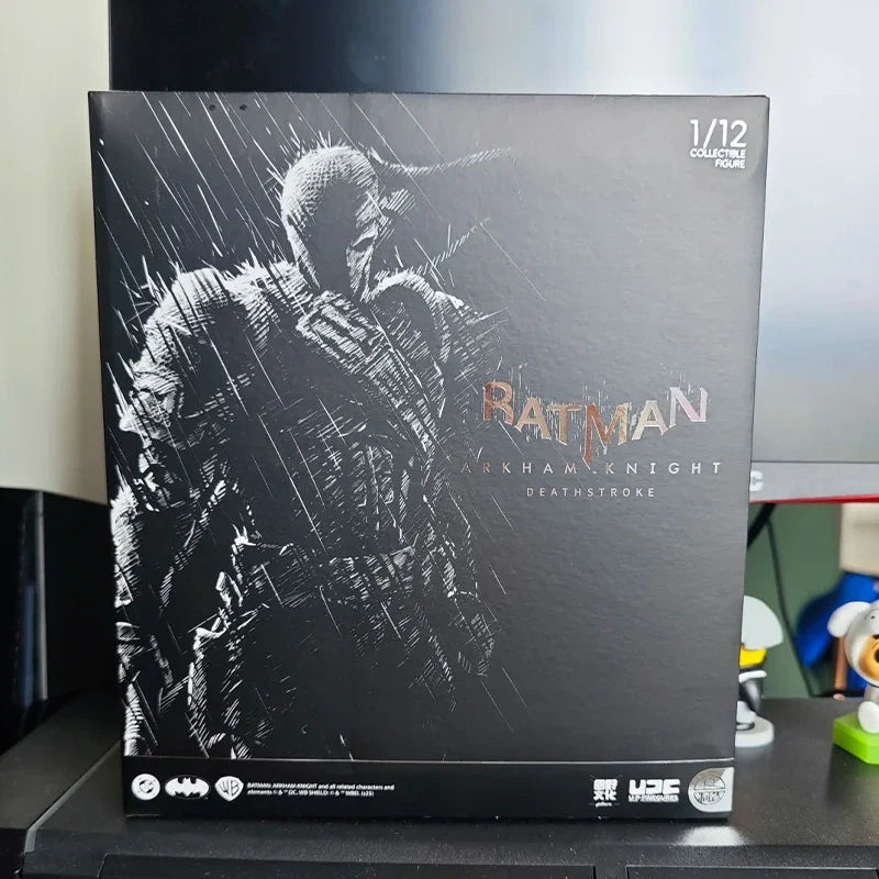 New Original Lpzz Toys Deathstroke Arkham Knight Finished Module 1/12 Scale Dc002 Deathstroke Action Anime Figure Gifts Toy