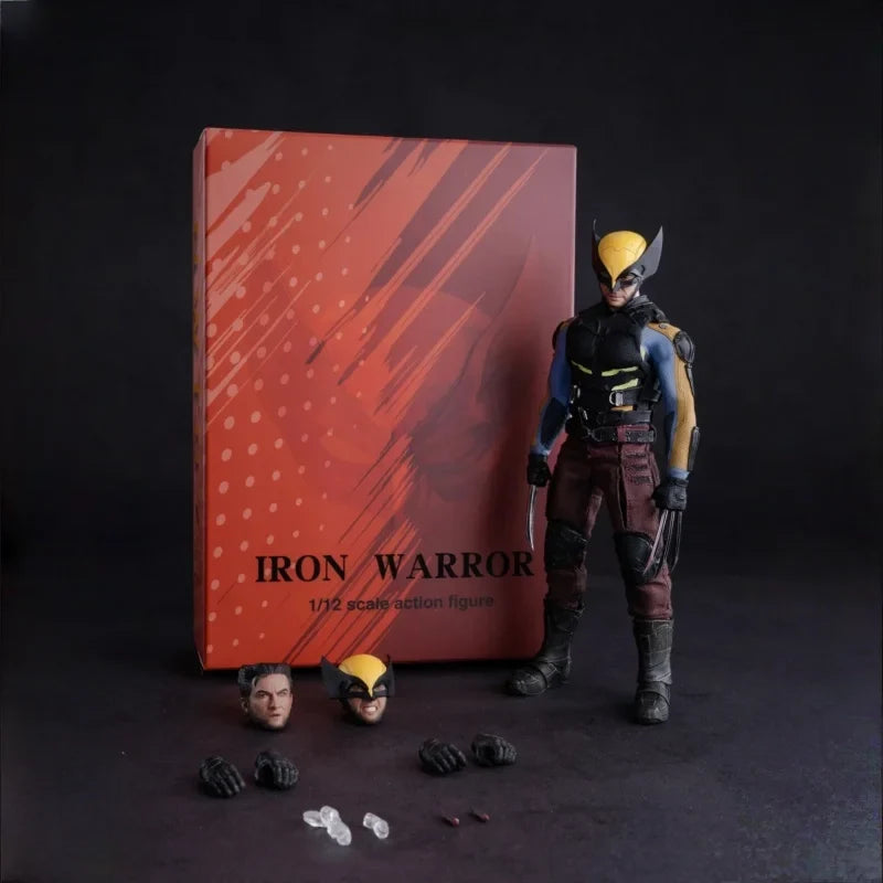 NWToys Wolverine Action Original Collection Movable Anime Model X Men Super Hero Iron Warrior Simulation 6 Full Set Toy Gift