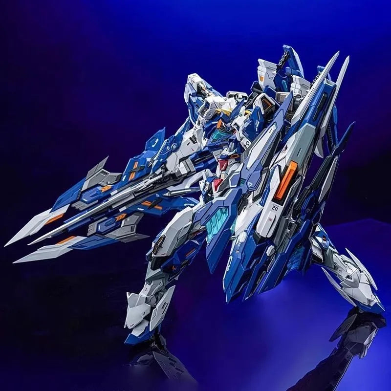 【IN STOCK】Original 1/72 MECHA WOLF WARRIOR MEGA MODE Core Crystal Aircraft No.02 Alloy Mecha Action Figure Collection Toy