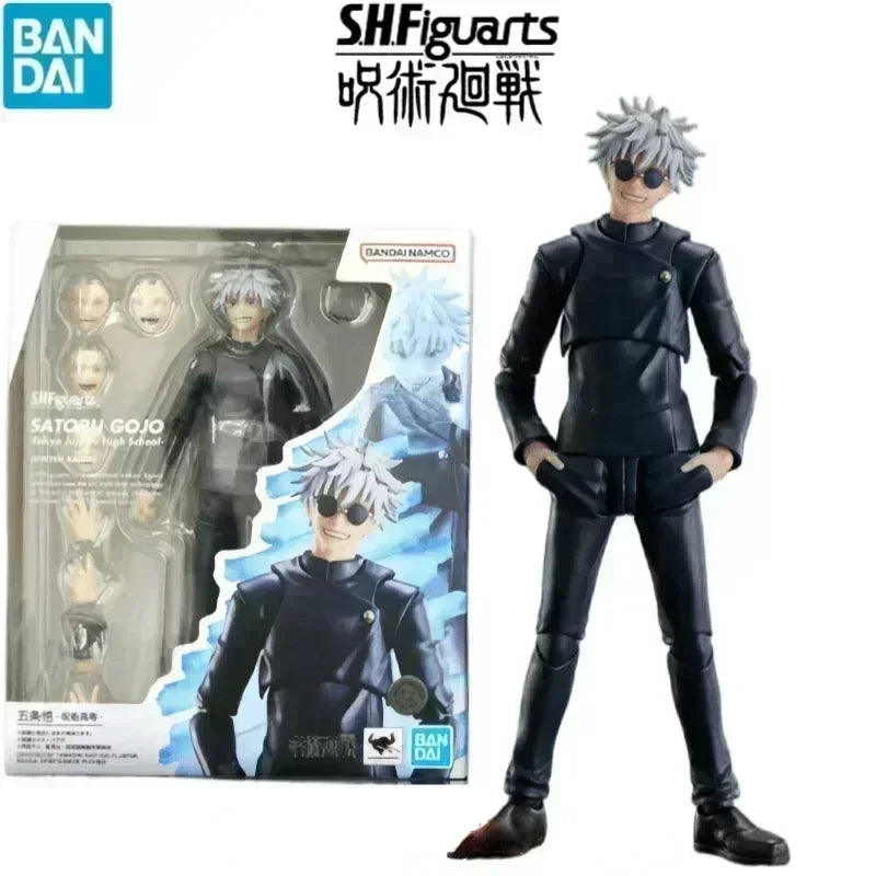 Anime Figures Toy Bandai Original SHFiguarts SHF Jujutsu Kaisen Todo Aoi Satoru Gojo Itadori Yuji Fushiguro Megumi Ryomen Sukuna