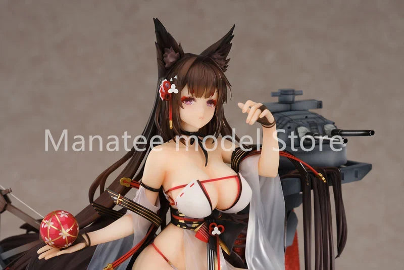 APEX Original Azur Lane Amagi Wending Waters, Serene Lotus Ver. 1/7 PVC Action Figure Anime Model Toys Collection Doll Gift
