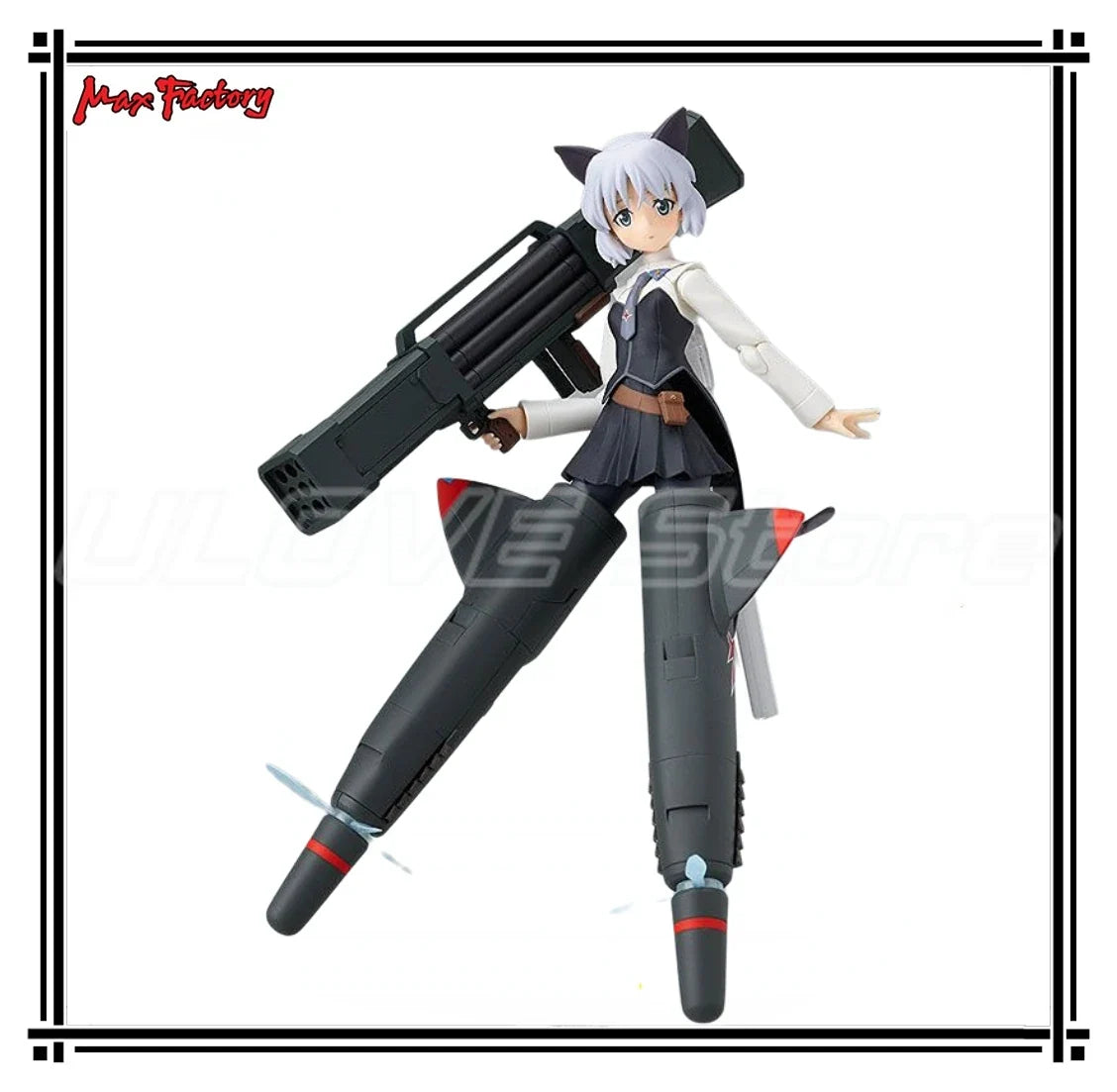 Original Max Factory Figma#142 STRIKE WITCHES Action Figures Models Collection