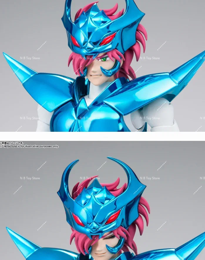 In stock Saint Seiya Bandai Saint Clothes Myth EX Version God Fighter EX Tianquan Star Arubelisi Collection Gifts Toys