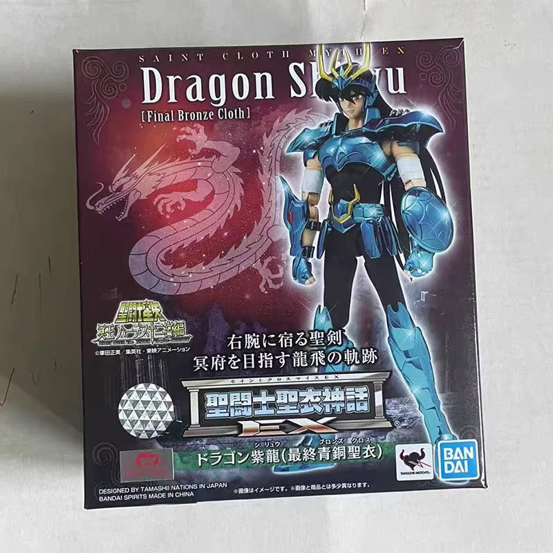 In Stock BANDAI Saint Cloth Myth EX Long Zilong New Bronze Saint Cloth Anime Model Toys for Boys Gifts Original Box Anime Series