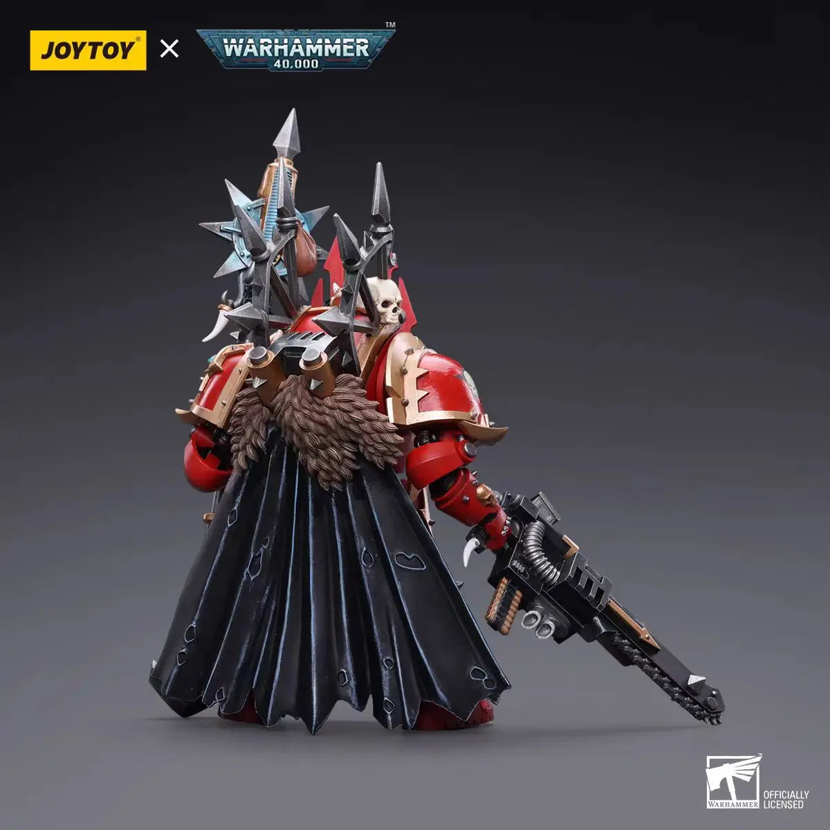 IN STOCK JOYTOY Warhammer 40k 1/18  ChaosSpace Marines Crimson Slaughter Sorcerer Lord in Terminator Armour Mecha Model