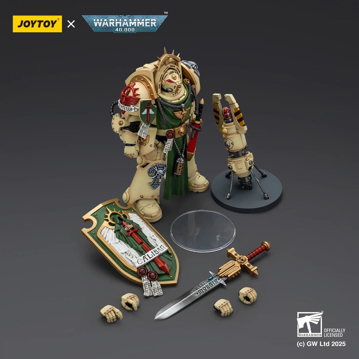 JOYTOY 1/18 Action Figure Warhammer 40K Dark Angels Deathwing Knight 1 Deathwing Knight 2 Deathwing Knight 3 Collectible Toys