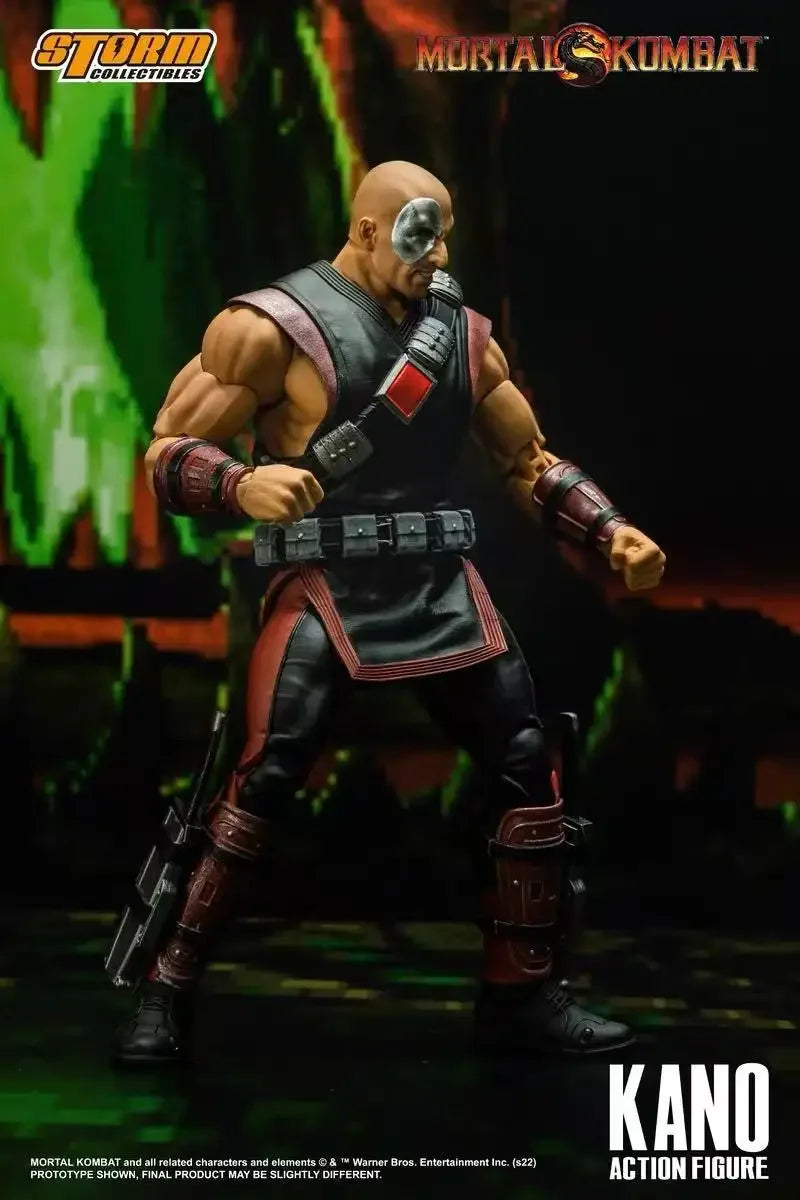 【Original】Mortal Kombat KANO DCMK13 1/12 Figure Model Collection Toy Gift