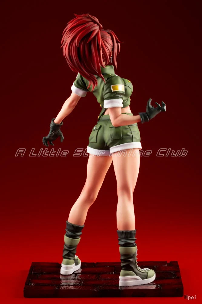【Pre Sale】Original KOTOBUKIYA SNK Beautiful Girl THE KING OF FIGHTERS '97 Leona Heidern 1/7 Figure Collection Model