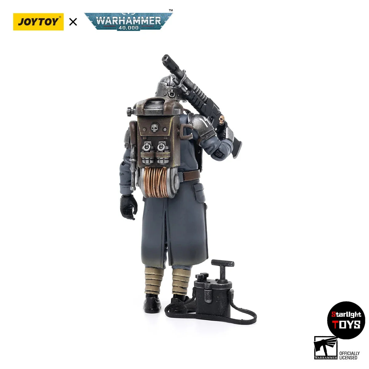 JOYTOY 1/18 Action Figure Warhammer 40K Astra Militarum Death Korps of Krieg Veteran Squad Model Toy Gifts
