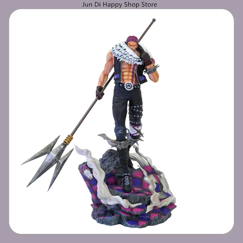 One Piece Charlotte Katakuri Battle Awakening Ver. Large Scale Figure Anime Statue Desktop Decoration Gift