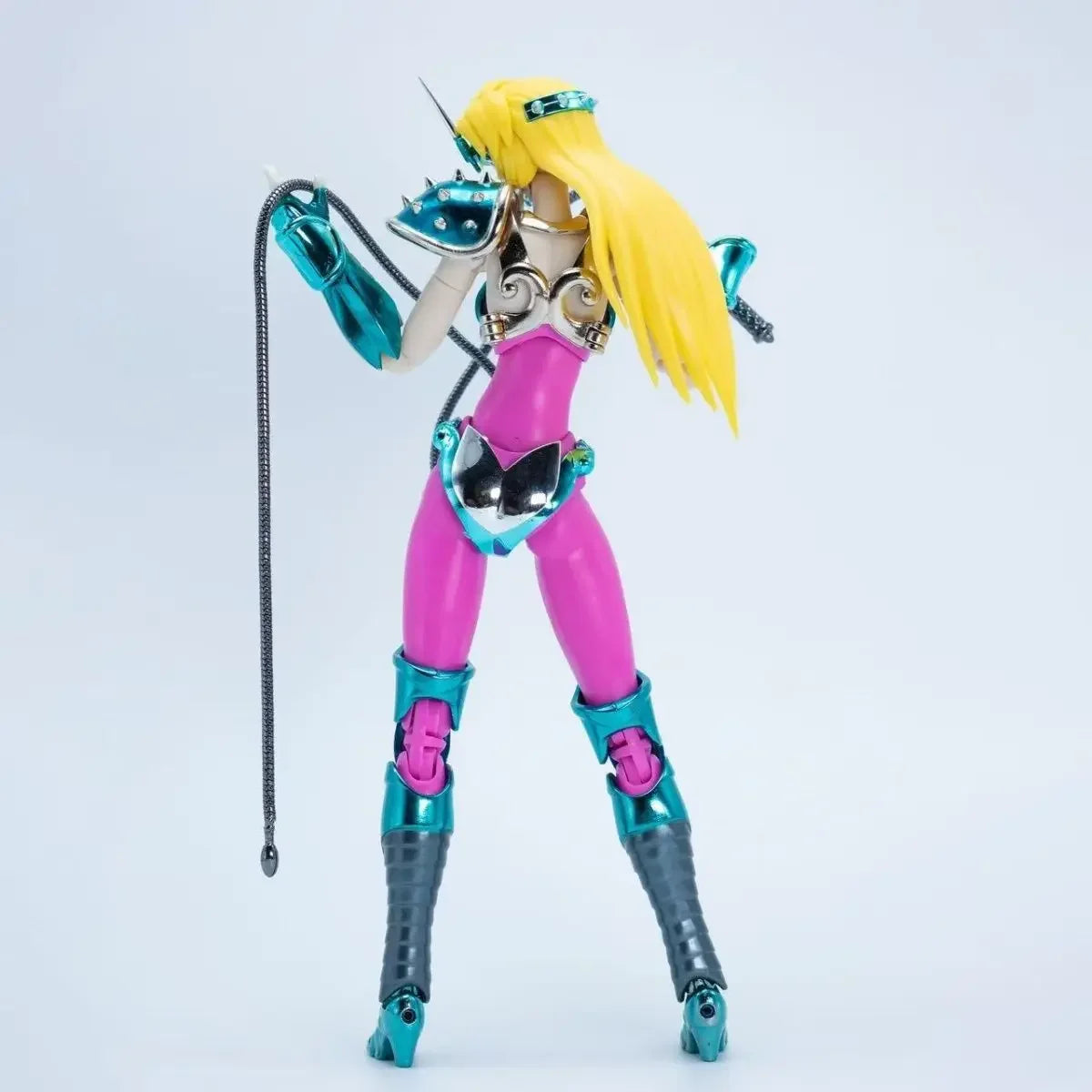 GoodTony Saint Seiya Myth Cloth EX Chameleon June Action Figure anime character Model Knights of Zodiac Silver Gift Toy