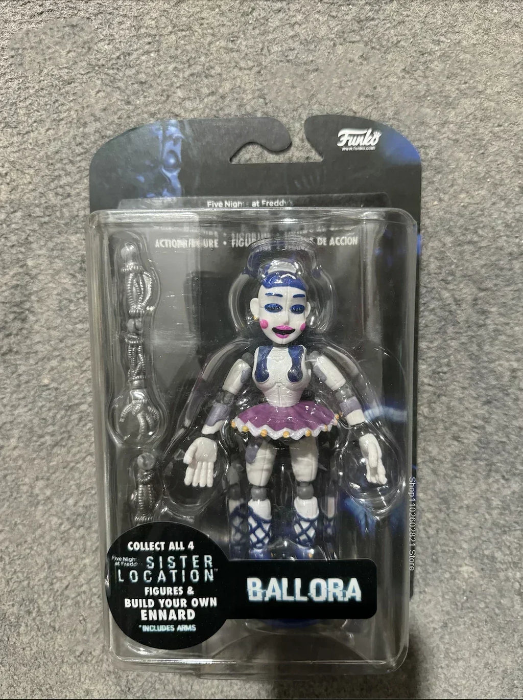 Neue FNAF Sister Location Actionfiguren Fünf-Zoll Funtime Freddy Foxy Ballora