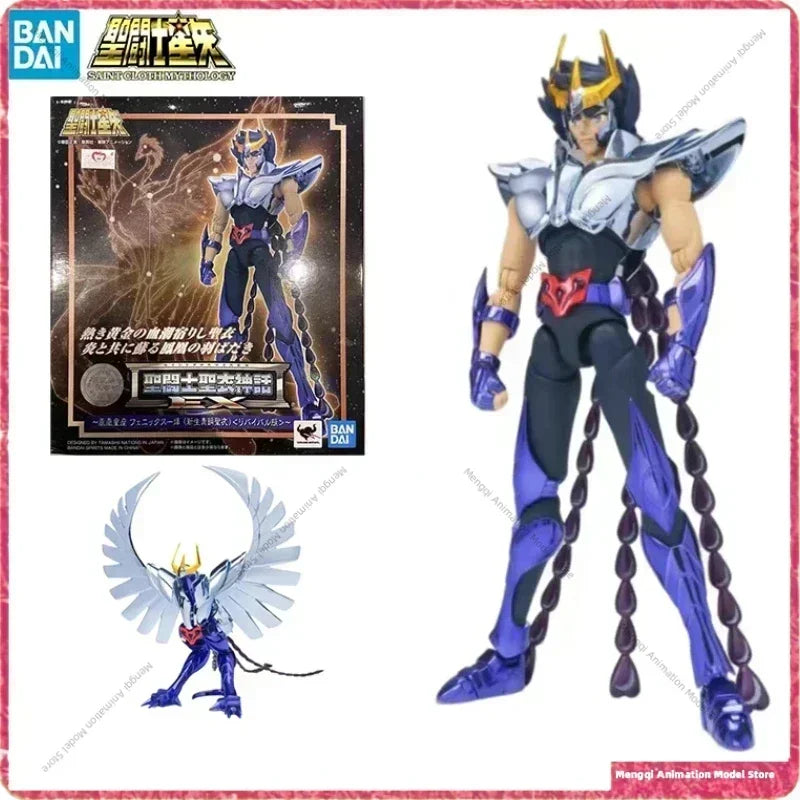 In Stock  Bandai Saint Seiya EX Saint Cloth Myth Phoenix Ikki New Bronze Saint Cloth Action Figure Toy Gifts for Children