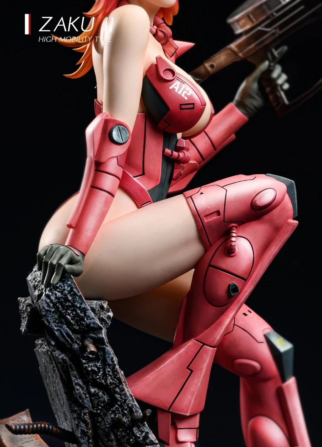 Resin Figure Kit Zaku 1/6 Unpainted Garage Resin Kit Model GK