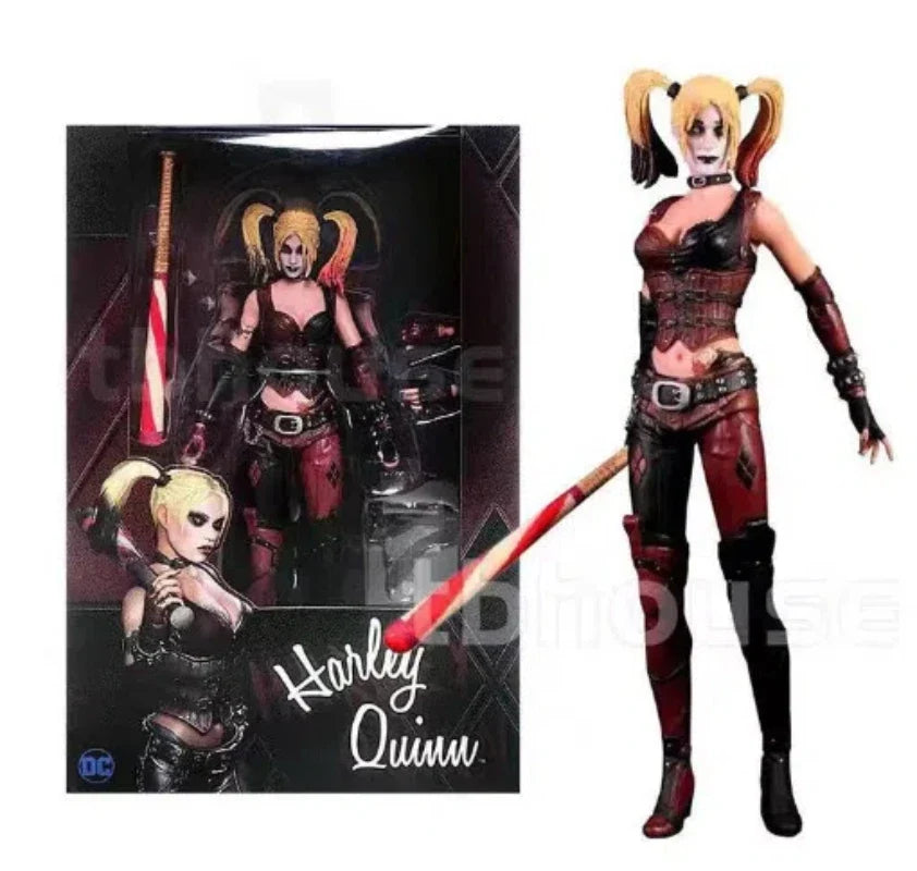 Movie Suicide Squad Harley Quinn Joint mobility Action Figure PVC Model Statue doll Toy Desk Decor Collection Gifts boxed