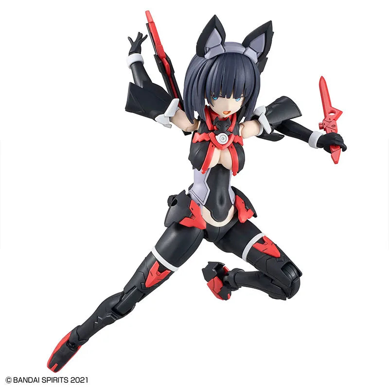 Bandai 30MS Model Kit Anime Figures SIS-K00 Micolulu Color B Action Figure Building Kit Collectibles Toys For Boys Gift