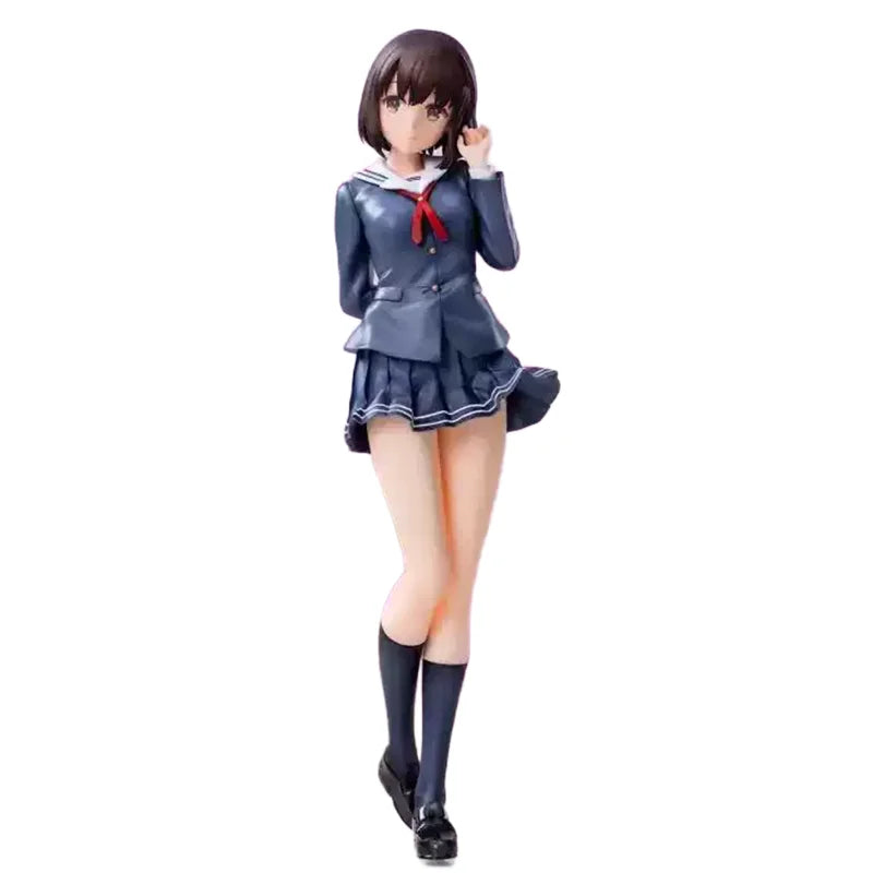 Genuine Sega Saekano:how To Raise A Boring Girlfriend Fine Luminasta Kato Megumi Uniform Style In Stock Original Figure Model