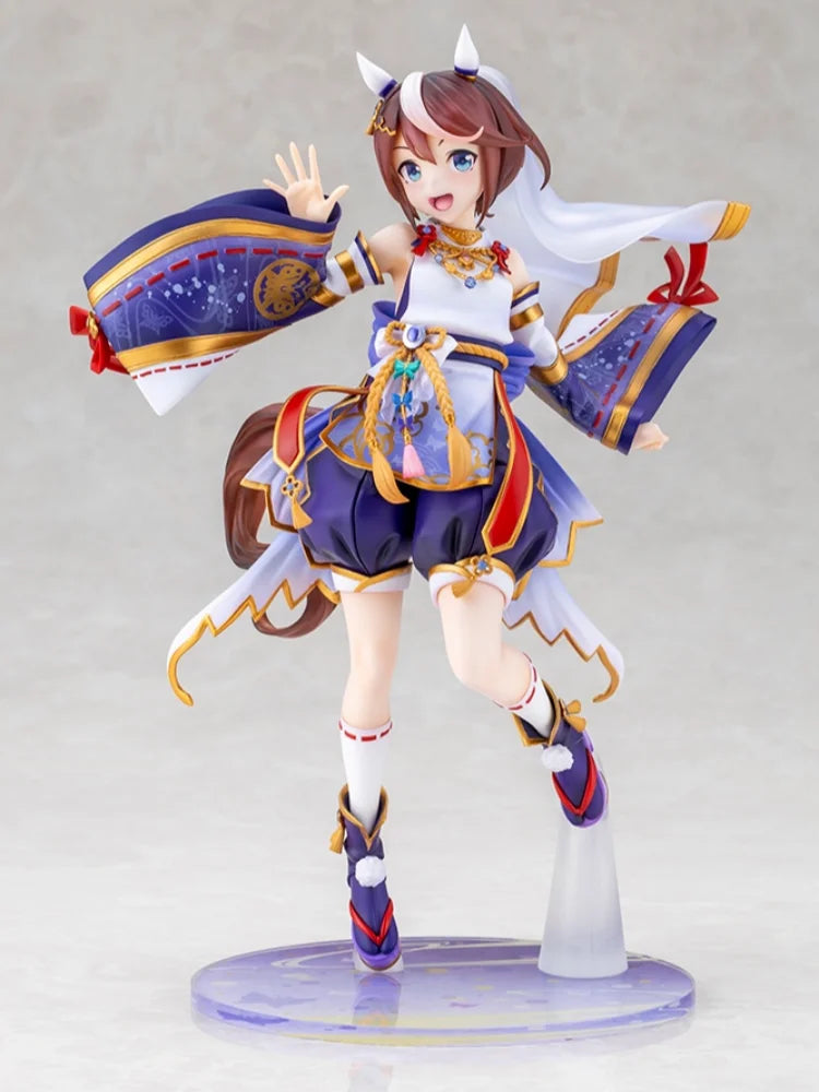 Kotobukiya Uma Musume Pretty Derby Tokai Teio Kizuna no Mai Special Edition Figure With Bonus Facial Expression Parts PV322