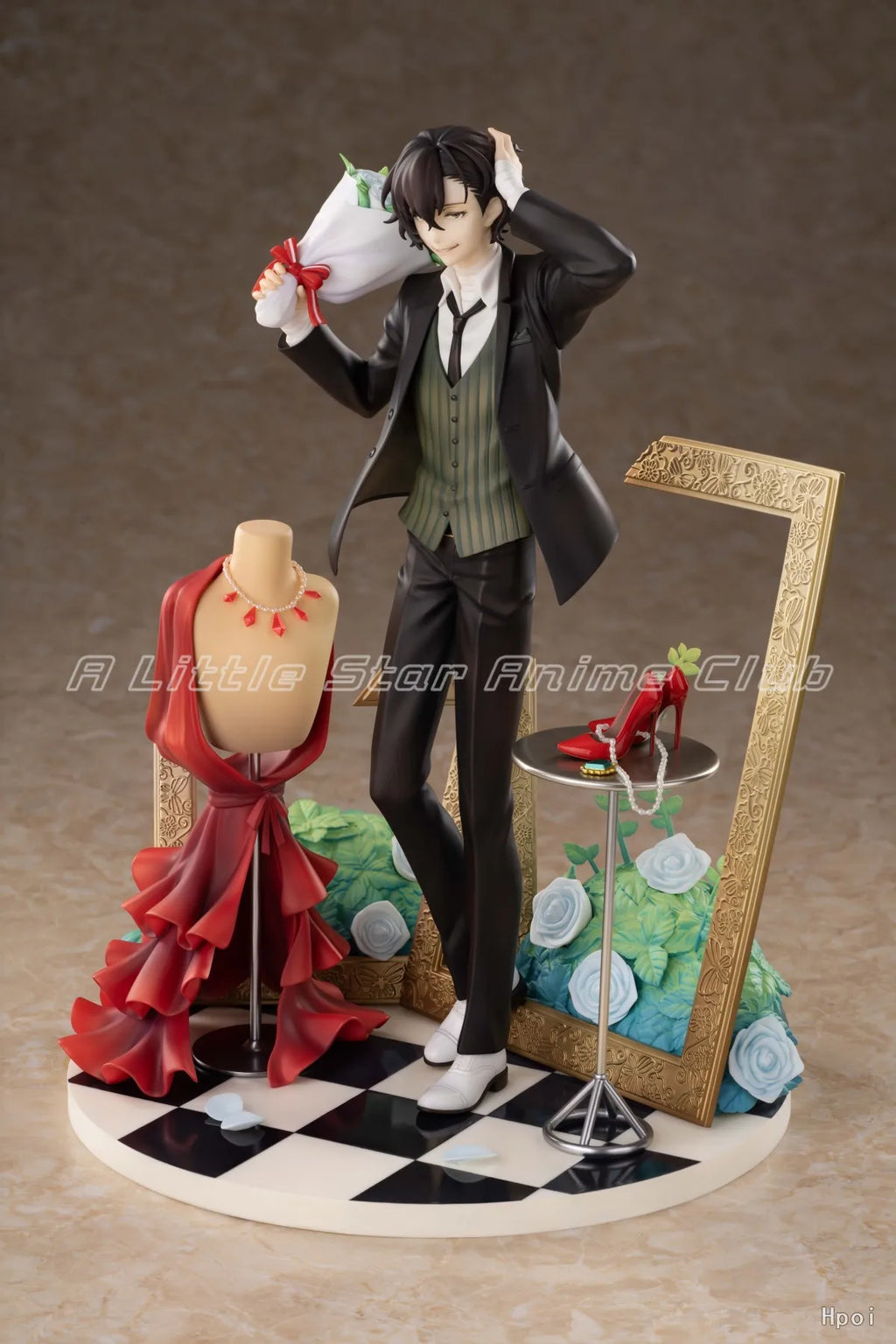 In Stock Original HobbyMax BUNGO STRAY DOGS Dazai Osamu Formal 1/7 PVC Animation Figure Model Toy Gift