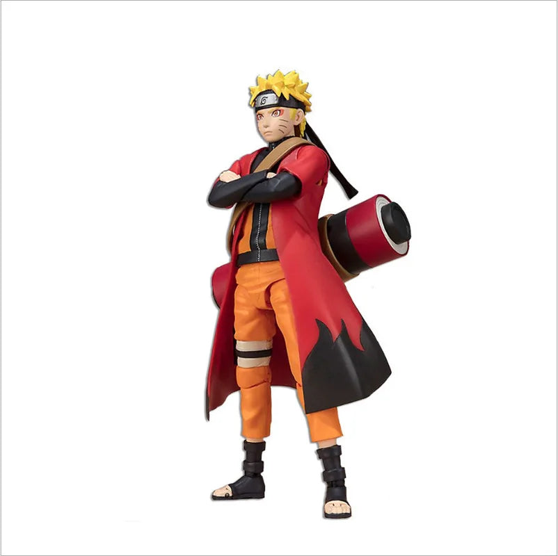 Anime Uzumaki Naruto Figure Shf Fairy Mode Cartoon Naruto Shippuden 14cm Action Figure Model Joint Movable Toys Birthday Gifts