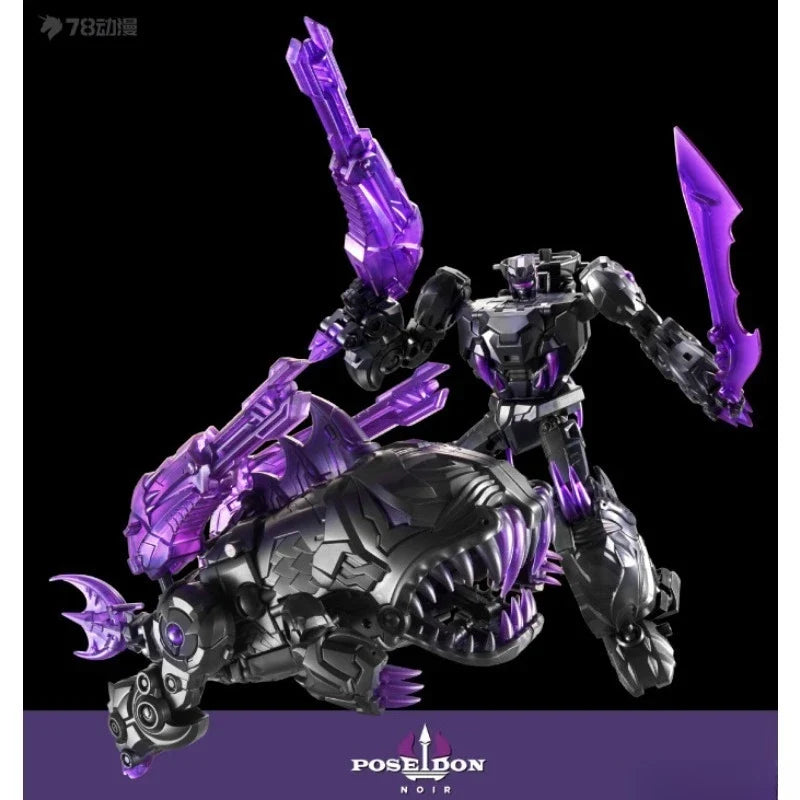 TFC Transformation Transparent Purple Limited Edition Piranacon 6-in-1 50cm Super Large Figures Model Toy Collection Gift
