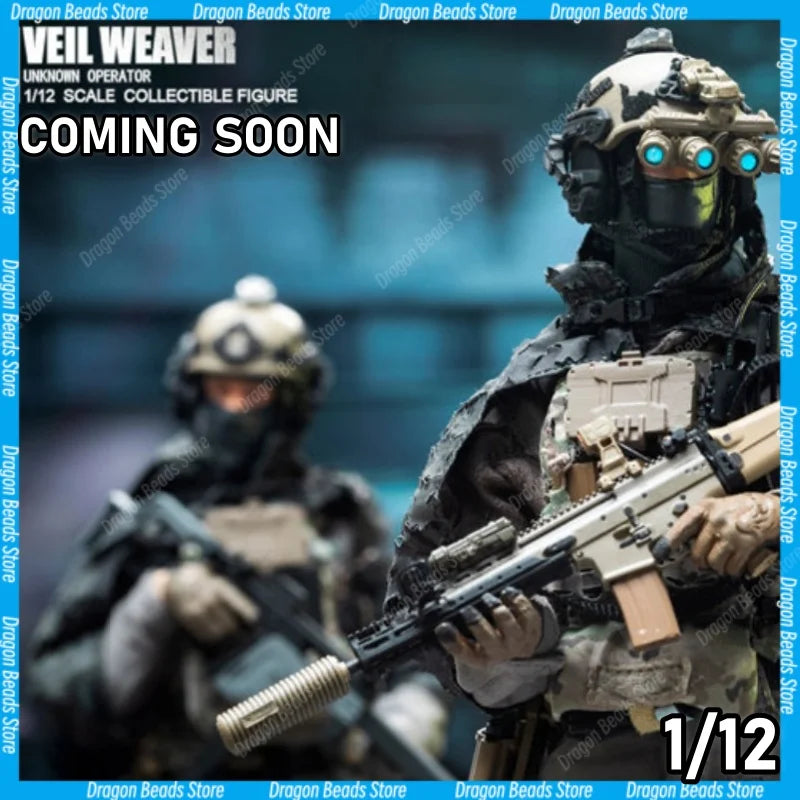 Auf Lager! HASUKI 1/12 Black Ops SA04 Night Weaver WM-07 Actionfigur Modell Geschenk-Sammlung