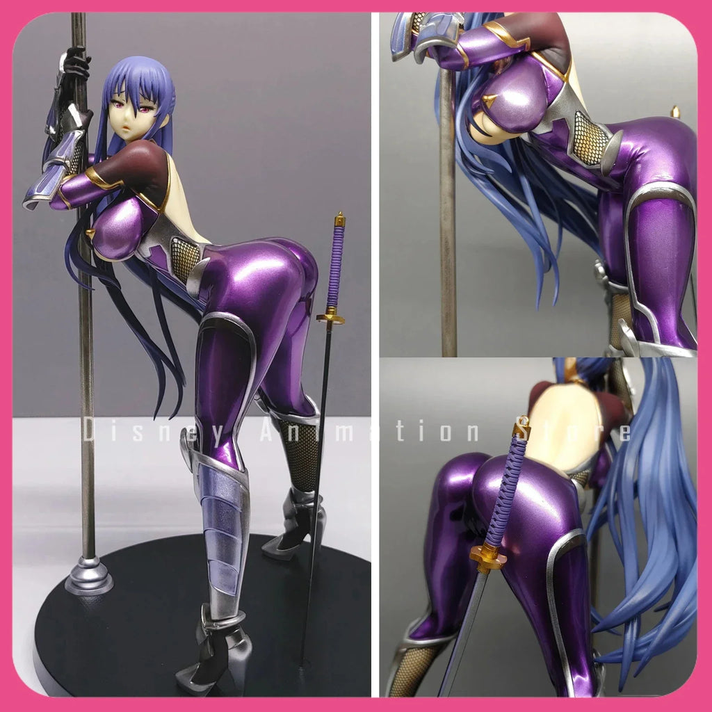 In Stock Anime Taimanin Yukikaze 2 Akiyama Rinko 1/7 Pole Dance Ver Action Figures Hentai Collection Model Toys Birthday Gift