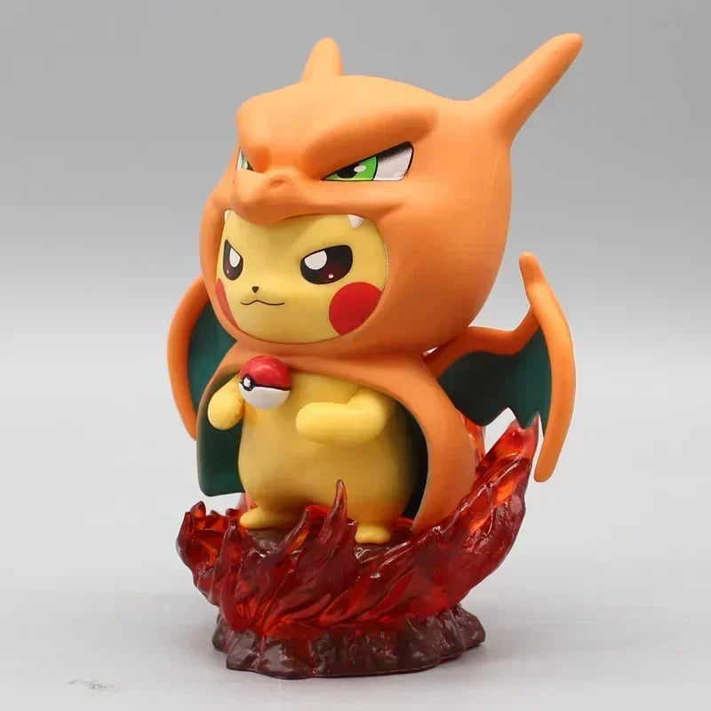 12cm Pokemon Figure Pikachu Cos Gengar Charizard Model Doll Collectible Toy Gifts Cartoon Kawaii Figurine Statue Anime Figures
