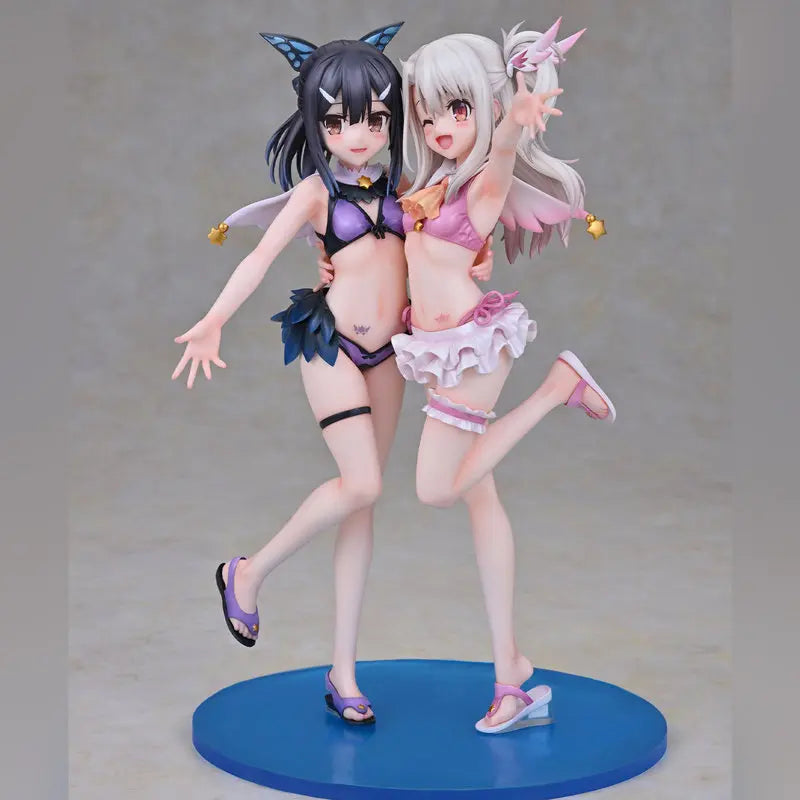 In-Stock 20CM Replica Fate/Kaleid Liner Prisma Illya Miyu Edelfelt Swimsuit Collection Figurine Toy Cute Desktop Decoration Gift