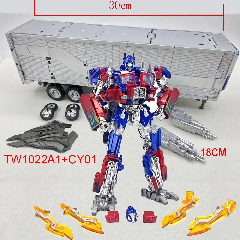 Transformation Toys BAIWEI CY01 TW1122 TW1022 Car Trailers Tactical Container Accessory Backpack Action Figure Deformation Robot
