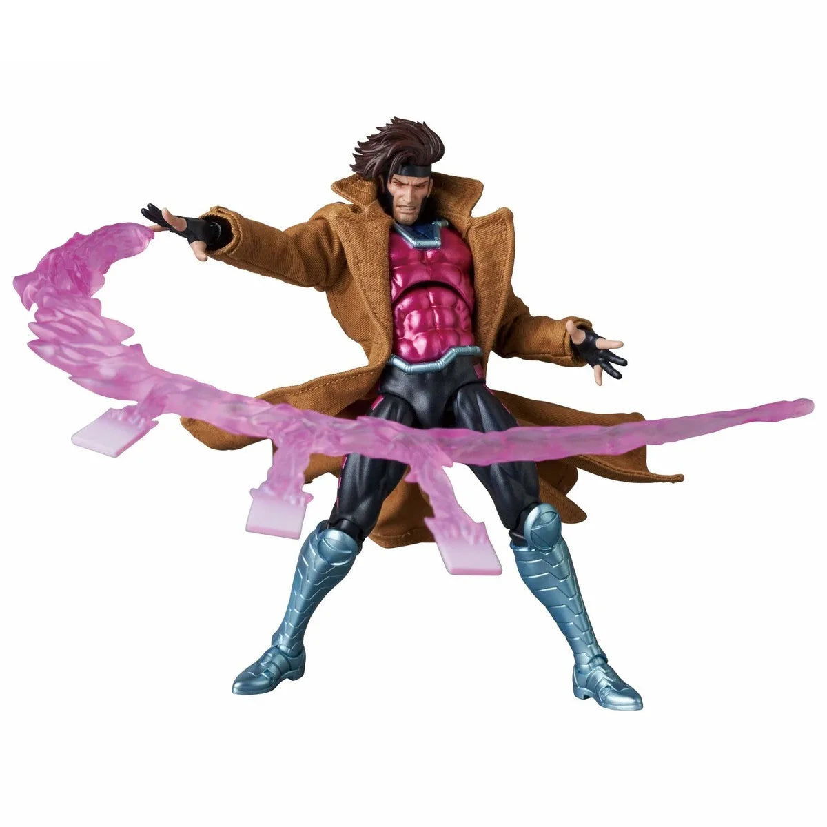 MEDICOM TOY Original MODEL KIT MAFEX 131 GAMBIT COMIC VER ACTION FIGURE Anime Action Figure Model Toys  Model Gifts For boys