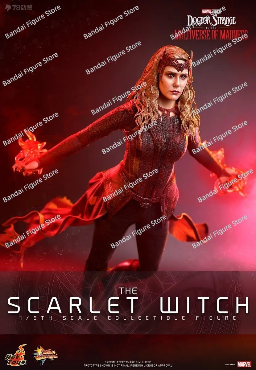 HOTTOYS HT MMS652 MMS653 Collection 1/6 The Scarlet Witch Action Figure Doctor Strange 2 Movie Delicate 12" Full Set Soldier