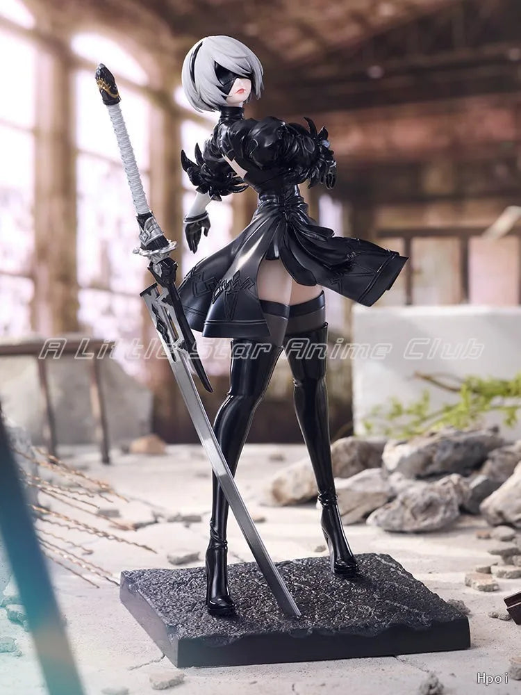 In Stock Original FuRyu TENITOL NieR:Automata Ver1.1a 2B/9S Animation Figure Model Collection Ornaments Toys