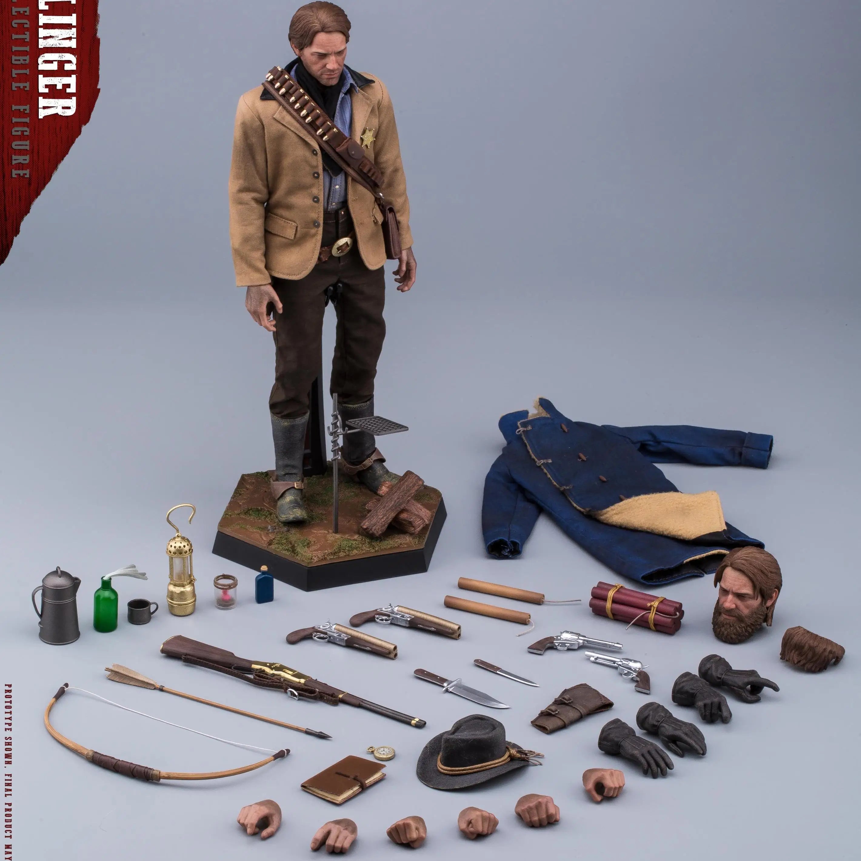 In Stock LimToys LIM008 1/6 Scale Red Dead Redemption 2 Arthur Morgan Action Figure Anime Models Toy Doll Gift Hobby Collectible